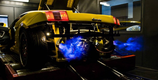 Photo Of The Day: Lamborghini Gallardo Spitting Flames