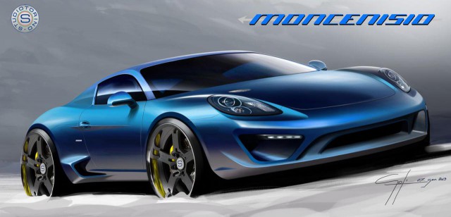 Porsche Cayman S Based StudioTorino Moncenisio Announced