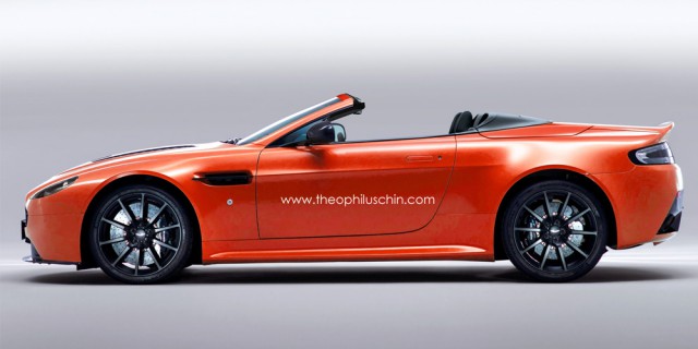 Render: 2014 Aston Martin V12 Vantage S Roadster by Theophilus Chin