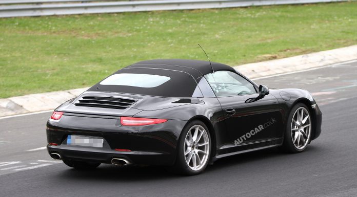 Spyshots: 2014 Porsche 991 911 Targa at the 'Ring