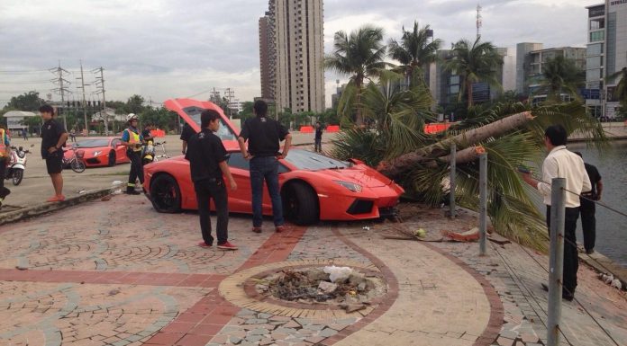 Lamborghini Aventador Crash in Thailand