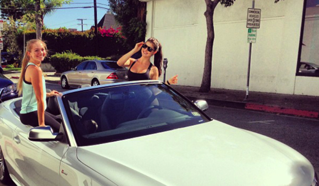Playboy Model Amana Cerny Purchases Audi S5 Cabriolet