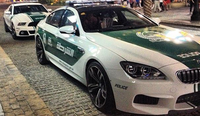 Dubai Police add BMW M6 Gran Coupe and Ford Mustang to Fleet
