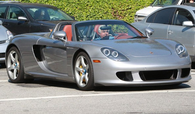 Jay Leno Spotted Driving his Porsche Carrera GT in LA