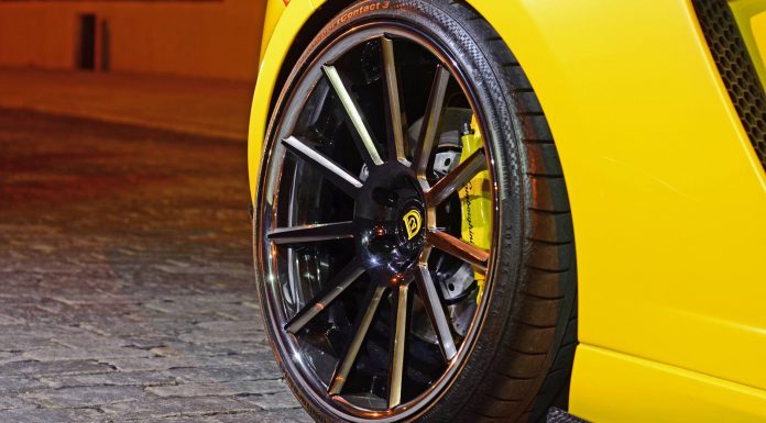 Gallery: Lamborghini Gallardo on D2Forged Wheels at Night