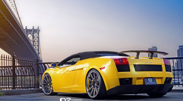 Gallery: Lamborghini Gallardo Spyder on D2 Forged Wheels