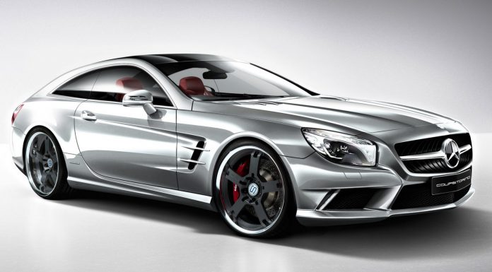 Render: Mercedes-Benz SL Shooting Brake 'CoupeTorino 2013' by StudioTorino