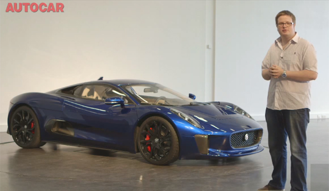 Video: Autocar Drives Jaguar C-X75 Prototype