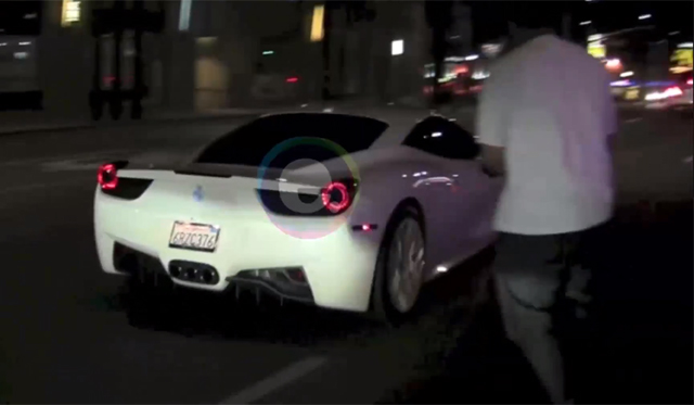 Video: Justin Bieber Hits Paparazzi With his Ferrari 458 Italia