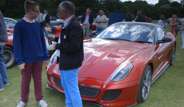 Video: 12-Year-Old British boy Owns Three Ferraris