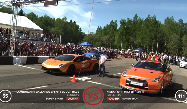 Video: 2000hp Twin-Turbo Lamborghini Gallardo LP570-4 Superleggera Racing