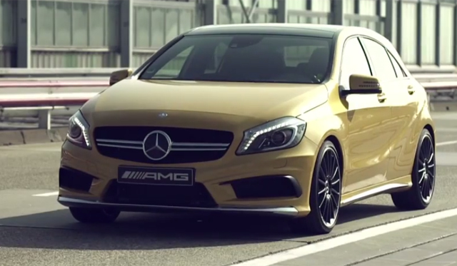 Video: Usher Drives Mercedes-Benz A45 AMG