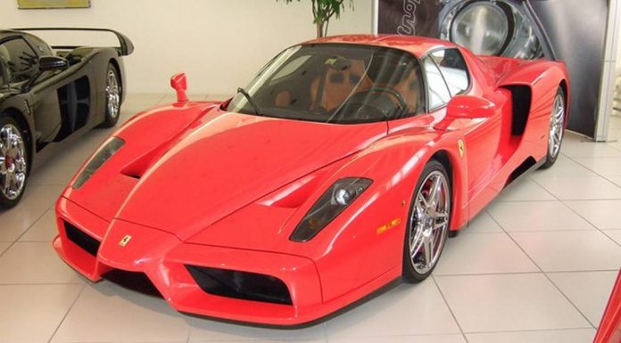 For Sale: Michael Schumacher's red Ferrari Enzo