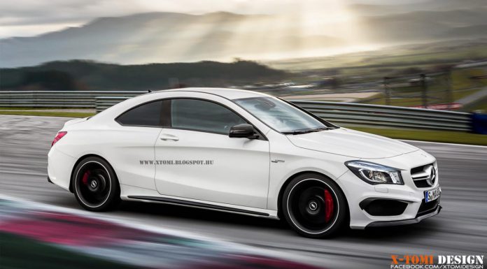 Render: Mercedes-Benz CLA 45 AMG Coupe