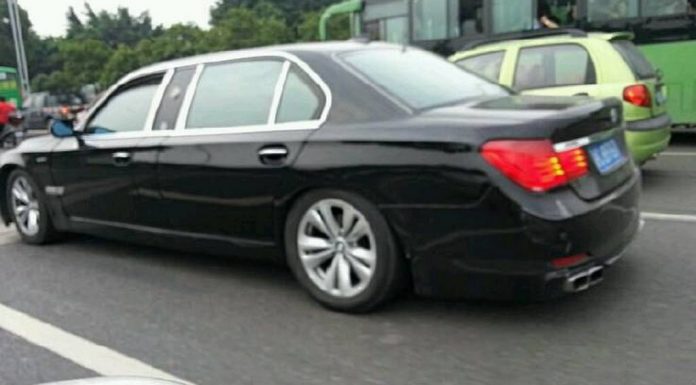 Overkill: Fake Stretched BMW 7-Series Spotted in China