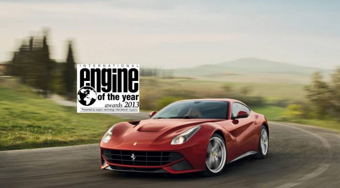 Ferrari Wins two 2013 International Engine of the Year Awards