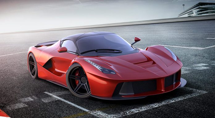 Render: 2014 Ferrari LaFerrari With ADV.1 Wheels