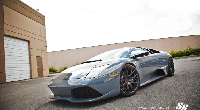 Lamborghini Murcielago Rolling on PUR Wheels