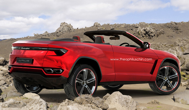 Render: Lamborghini Urus Cabriolet by Theophilus Chin