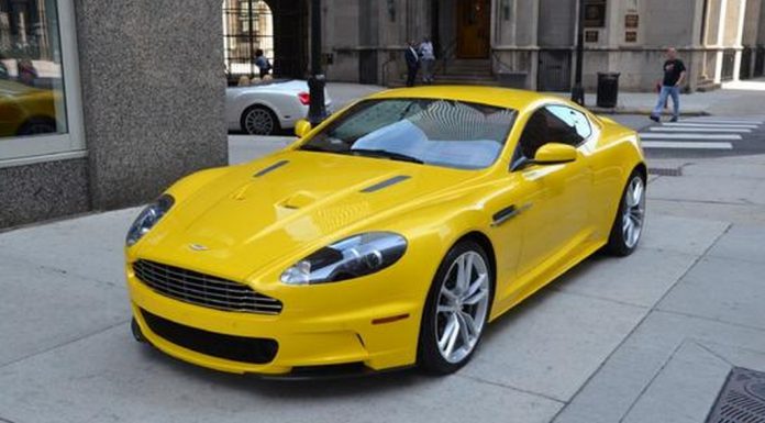 For Sale: Unique Yellow Aston Martin DBS