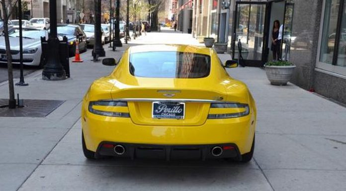 For Sale: Unique Yellow Aston Martin DBS