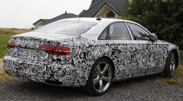 Spyshots: 2014 Audi A8 Snapped