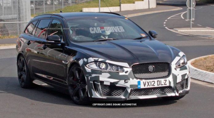 Spyshots: 550hp Jaguar XFR-S Sportbrake Testing