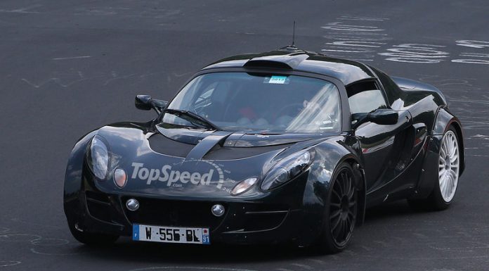 Spyshots: 2015 Renault-Alpine Sports car Snapped at the 'Ring