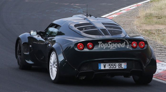 Spyshots: 2015 Renault-Alpine Sports car Snapped at the 'Ring