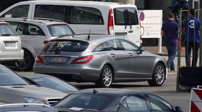 Spyshots: 2015 Mercedes-Benz CLS Shooting Brake