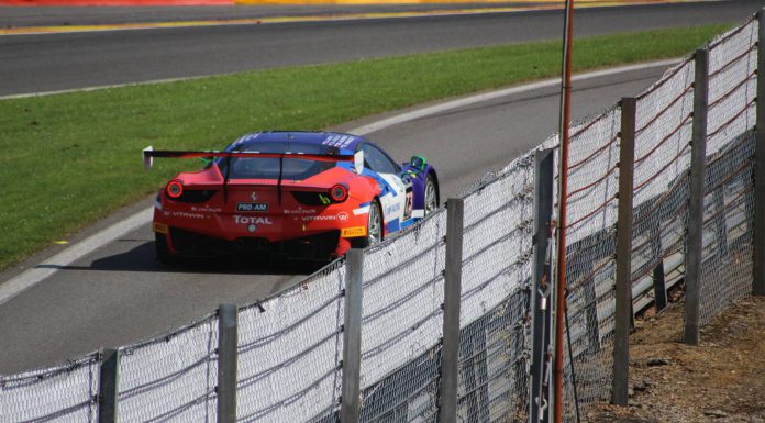 Ferrari 458 Italia GT3 at Spa