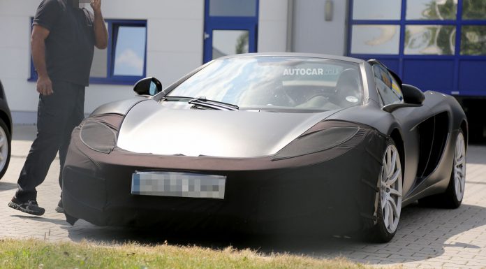 Report: Facelifted 2014 McLaren 12C Actually McLaren P13 Prototype