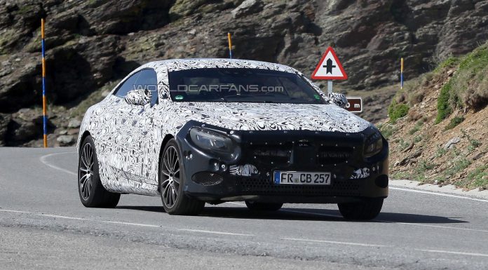 Spyshots: 2014 Mercedes-Benz S-Class Coupe High-Altitude Testing