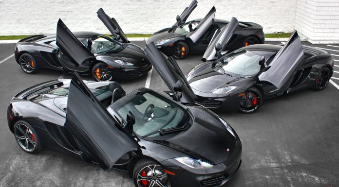 Photo Of The Day: Four Black McLaren 12Cs