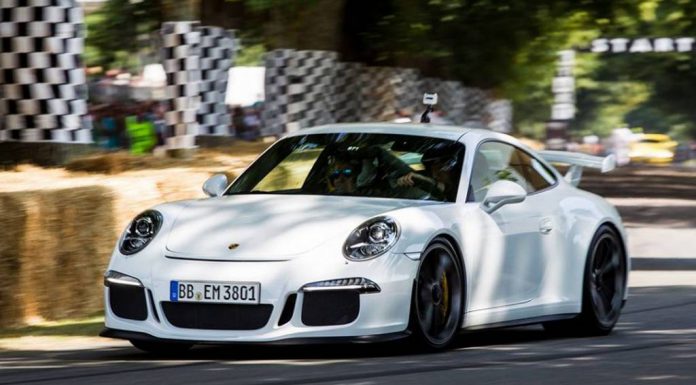 Video: 2014 Porsche 911 GT3 at Goodwood 2013