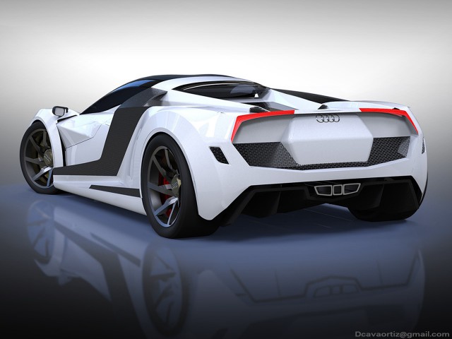 Render: Audi R10 Concept by David Cava