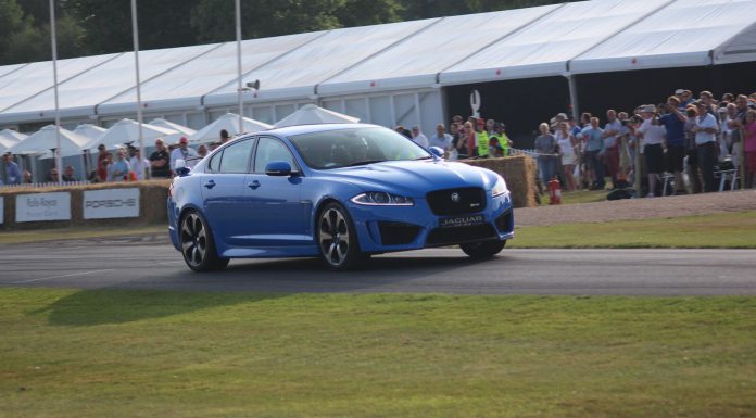 Jaguar XFRS at Goodwood 2013