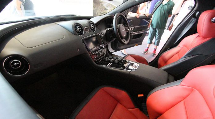 Jaguar XJR Interior at Goodwood 2013