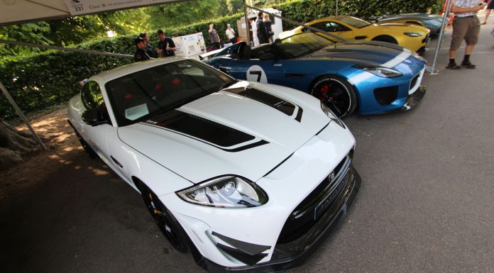 Jaguar XKRS GT at Goodwood 2013