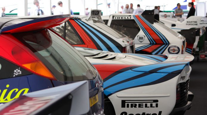 Martini Racing at Goodwood Festival of Speed 2013 Rears