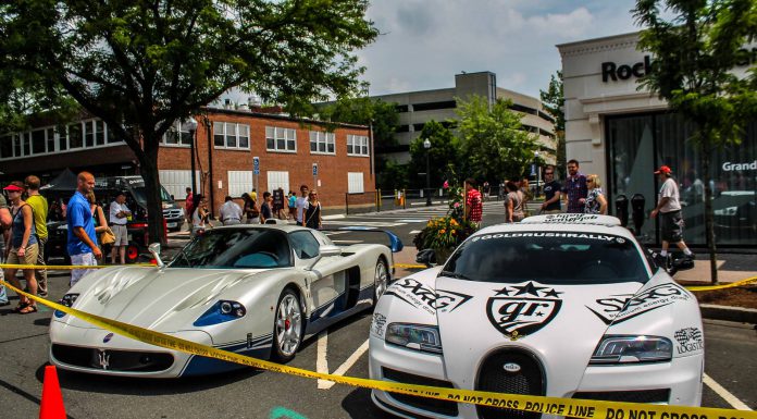 Maserati MC12 and Bugatti Veyron Spotted in Connecticut by Rivitography