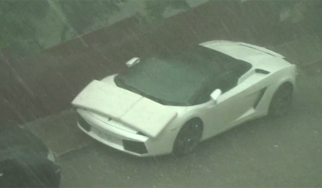 Video: Spanish Hailstorm Hits Lamborghini Gallardo Spyder