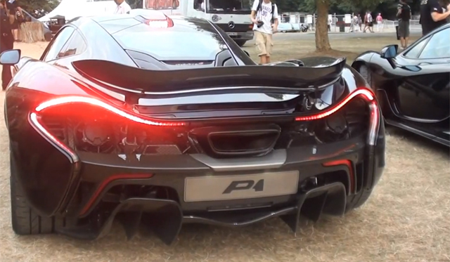 Video: Two McLaren P1s Spotted at Goodwood 2013