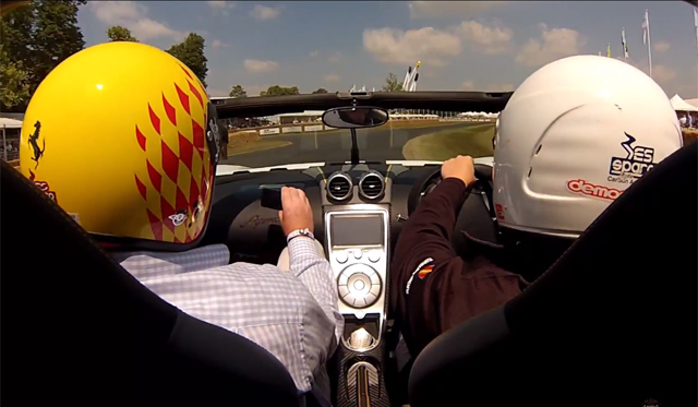 Video: Driving the Koenigsegg Agera R at Goodwood 2013