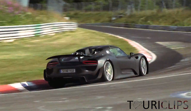 Video: Porsche 918 Spyder Weissach Testing Hard at Nurburgring