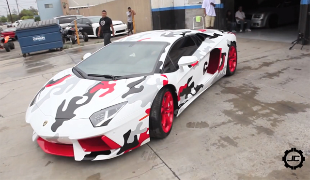 Video: Creating Chris Brown's Camo Lamborghini Aventador