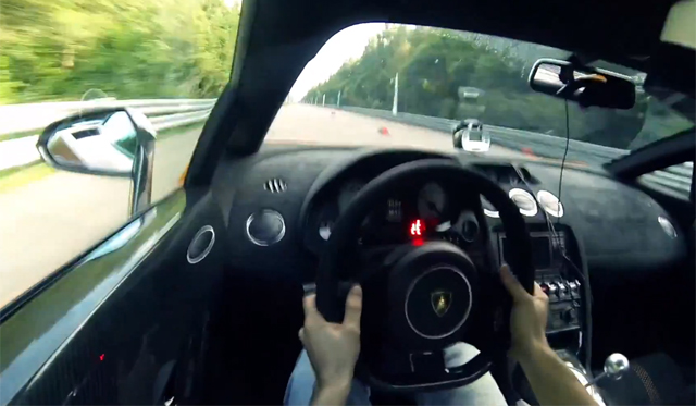 Video: In-car Footage 2005hp Lamborghini Gallardo TT Hitting 265mph
