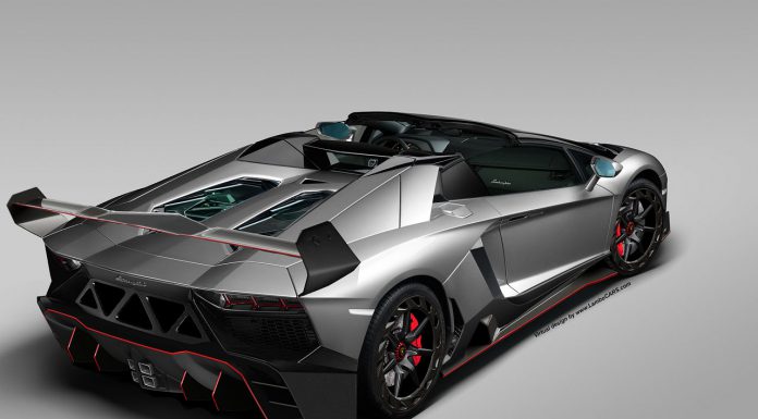 Render: Lamborghini Veneno Inspired Aventador Roadster