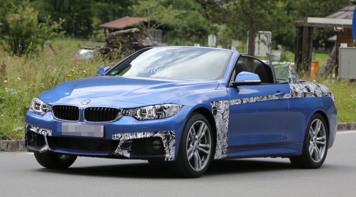 Spyshots: 2014 BMW 4-Series Cabriolet Spotted in Italy