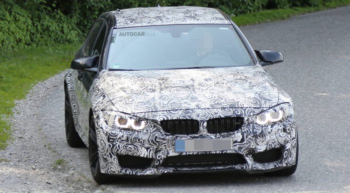 Spyshots: 2014 BMW M3 Snapped up Close